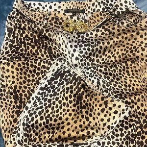 Roberto Cavalli Leopard Print Pants